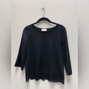 Everly black top